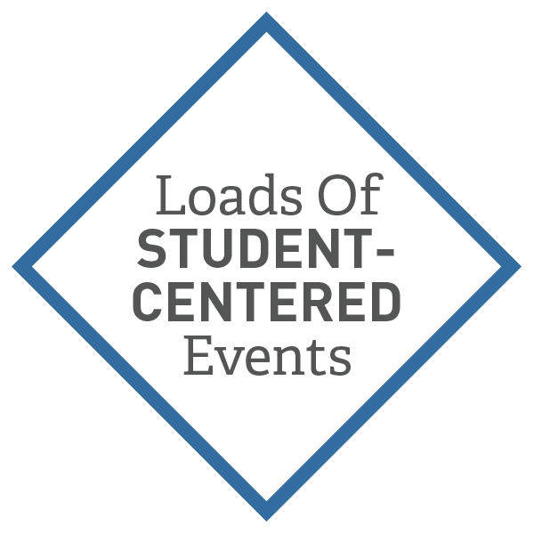 Loads of Student-Centered Events