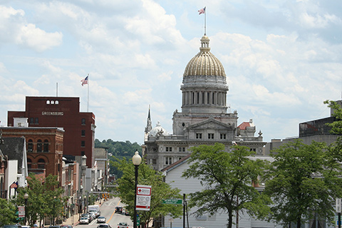 photo of downtown Greensburg