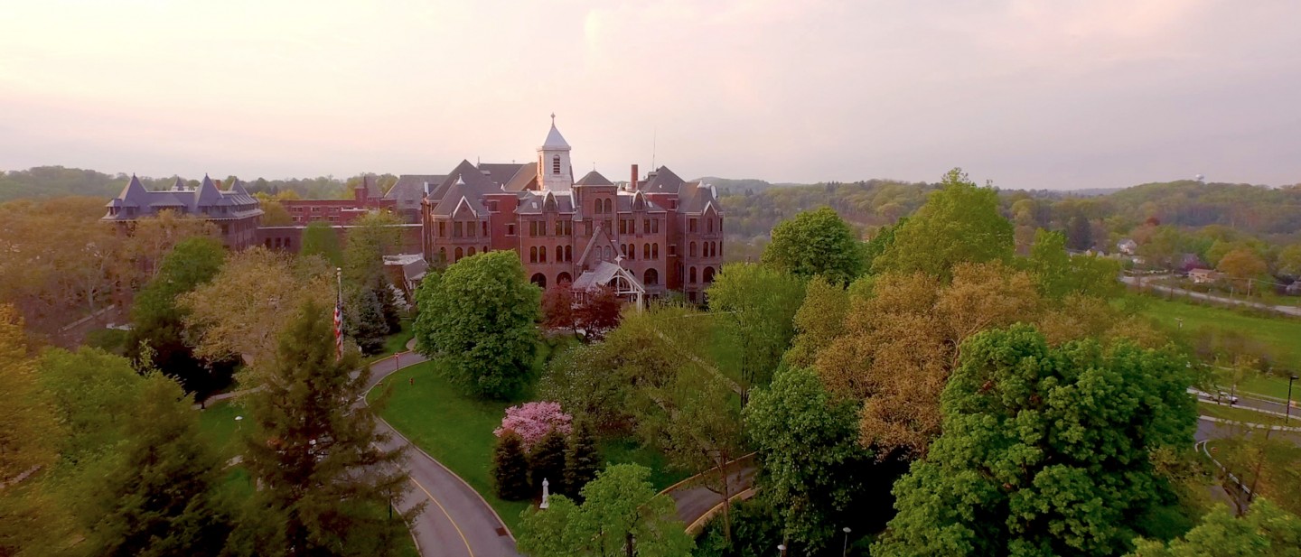 Administration Building at Dawn