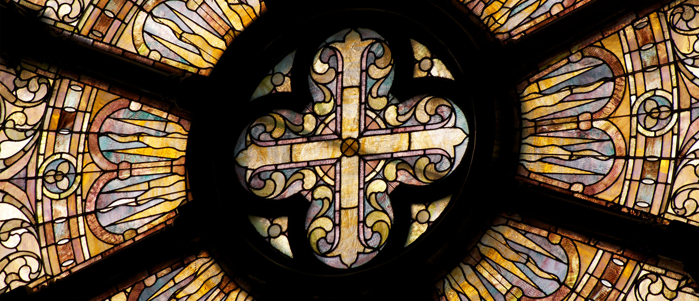 Stained glass window