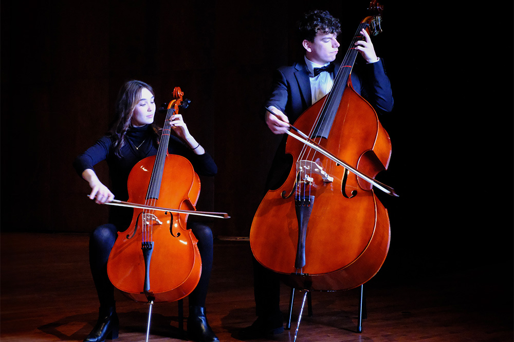 Seton Hill University Department of Music - Student Cello and Bass Players