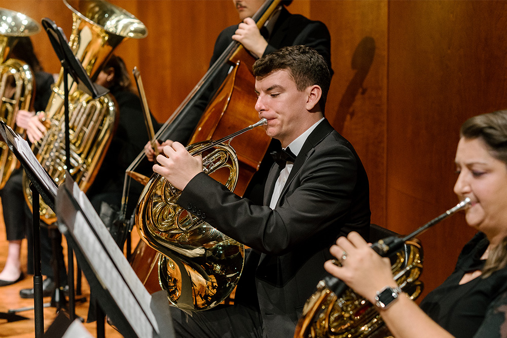 Seton Hill University Department of Music - French Horn Players