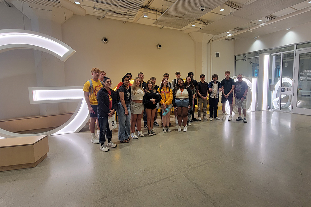 Summer Academy students visit Google's Pittsburgh Offices in Bakery Square