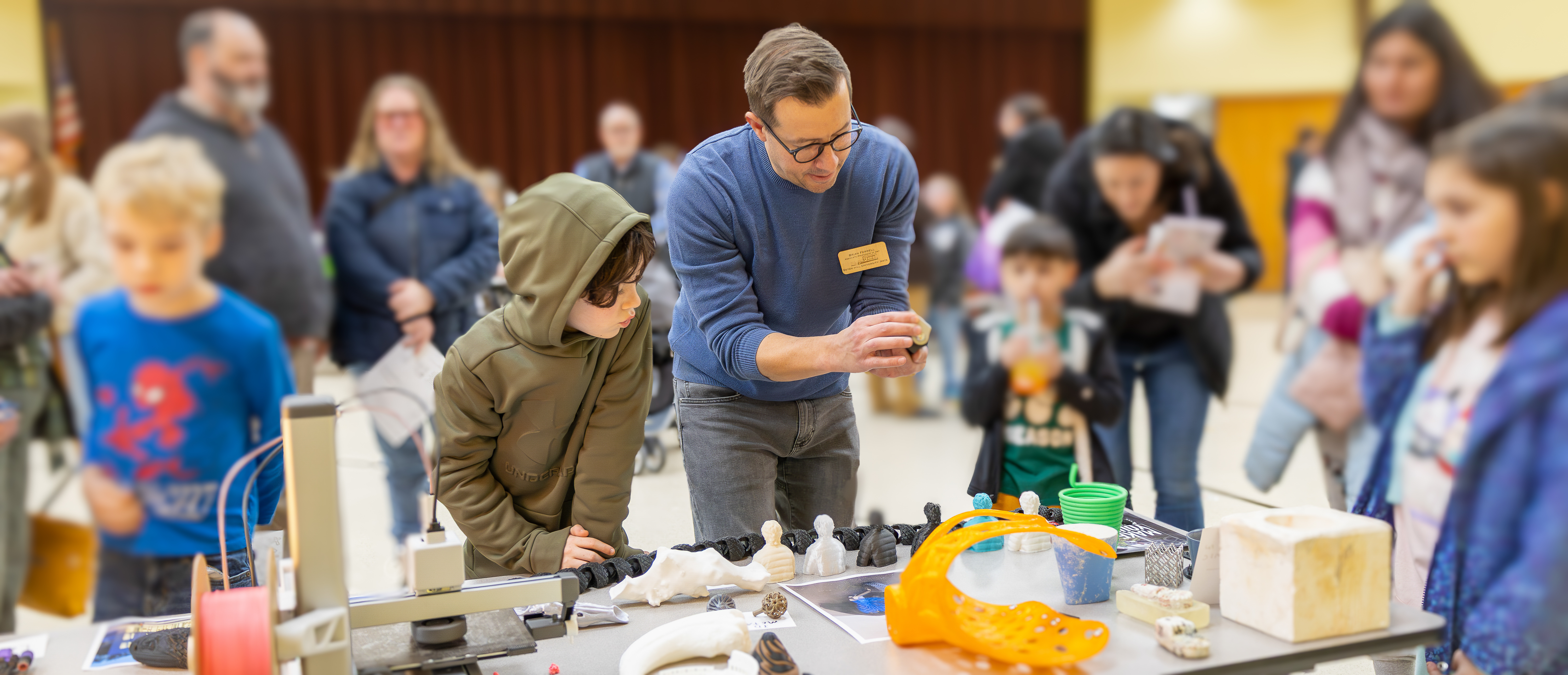 Art, 3D Printing, & Virtual Reality: Seton Hill Art Professors Promote Intersection of Creativity & Technology at Local Elementary School