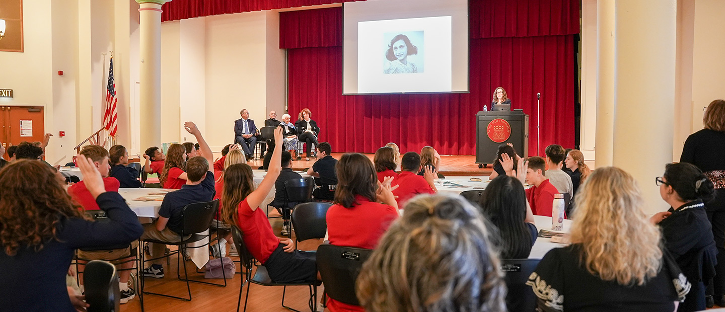 The Dedication and Blessing of the Anne Frank Tree