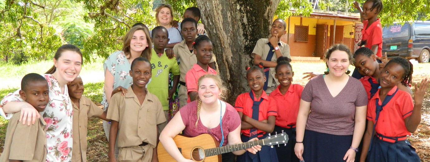 And Suddenly She Started to Sing: Music Therapy Majors Build Houses & Friendships in Jamaica