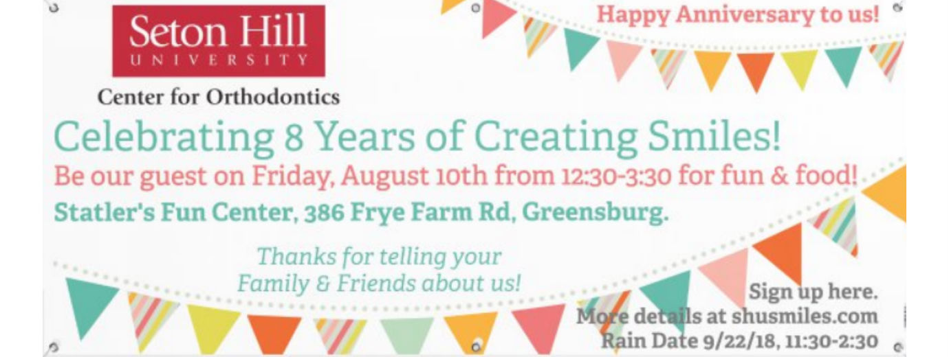 Center for Orthodontics to Celebrate 8th Anniversary with Patient Appreciation Event August 10