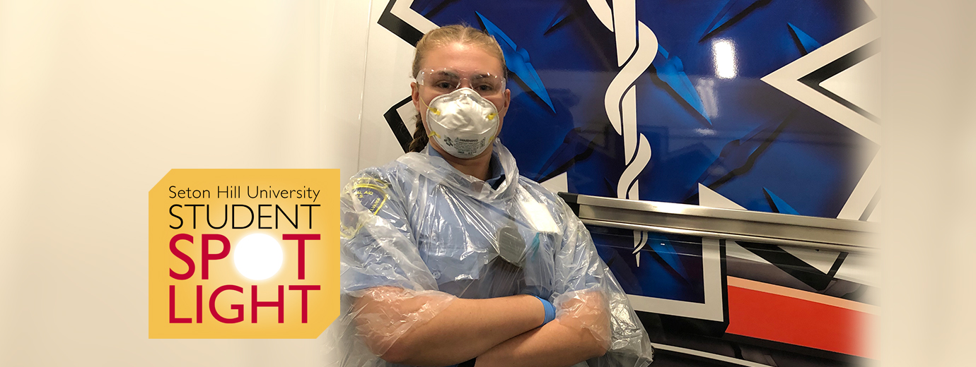 Nursing Student Works as EMT During Pandemic