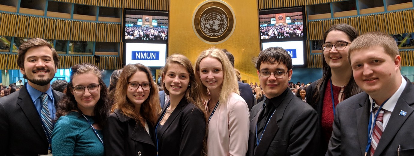 Seton Hill Model UN Team Honored with Group, Individual Awards