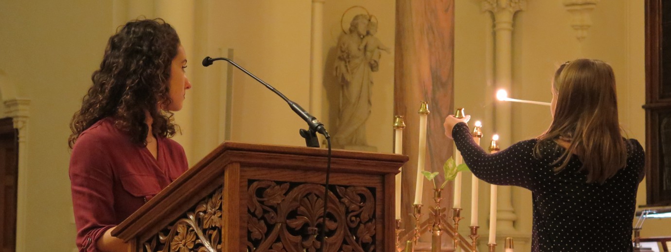 Seton Hill’s Kristallnacht Remembrance Interfaith Service on November 6, 2018 Commemorated the 80th Anniversary of the “Night of Broken Glass” 