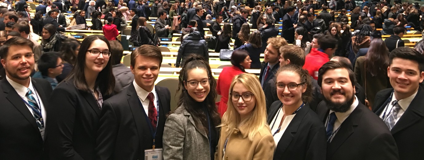 Seton Hill’s Model United Nations Delegation Earns Award